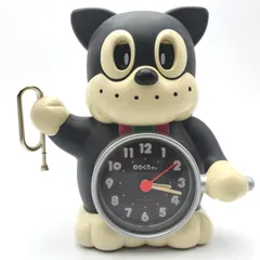 昭和レトロ ダンディーウルフ おしゃべり 目覚まし時計 リズム時計工業