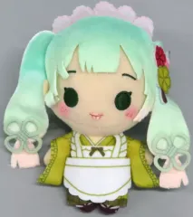 【中古】キーホルダー 初音ミク/抹茶パフェ マスコット 「みんなのくじ 初音ミク Memorial Collection」 C賞