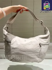 【今日WTO】Lululemon Slouchy ミサンガールバッグ（Lululemon Slouchy 牛角包）-WTO輸入-ADQ49