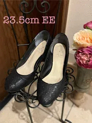 Riz raffinee リズラフィーネ パンプス 黒 23.5cm EE