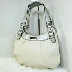 コーチ COACH ホーボー 肩掛け ショルダーバッグ トートバッグオフホワイト レザー F14593 1132451e20251010