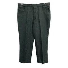 FIT-FOREVER スラックスパンツ W38 グレー系 フィットフォーエバー ジップアップ センタープレス ボトムス 古着卸 アメリカ仕入 2509-39