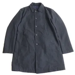 極美品◆RVR LARDINI ラルディーニ リバーシブル ウール/ナイロン ポケッタブル機能 ステンカラーコート ネイビー 48 伊製 正規品 メンズのサムネイル