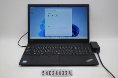 Lenovo ThinkPad E590 Core i5 8265U 1.6GHz/8GB/256GB(SSD)/15.6W/FWXGA(1366x768)/Win11 【54C244324】のサムネイル