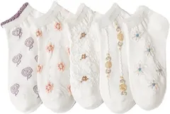 JYLTT 靴下レディース かわいい コットンソックス 靴下セット(BSXH-2,  22.0 cm)