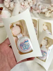 両面マタニティマーク　マタニティキーホルダー　おなかに赤ちゃんがいます　シンプルキーホルダー　母子手帳カバー