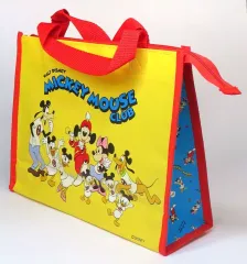 【中古】バッグ ミッキーマウス(フェイス)/集合 ミッキーマウス・クラブ トートバッグ イエロー 「ディズニー」 ディズニーストア限定