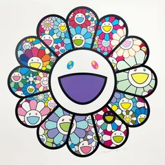 村上隆 めまいを起こす背景 ED10 納品書付 φ500 - メルカリ