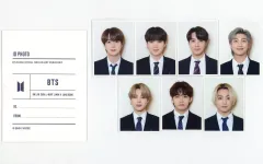 【中古】キャラカード [単品] BTS(防弾少年団) IDフォトカード(7枚組)＆封筒 「グローバルオフィシャルファンクラブ ARMY」 会員特典 8期 ARMY MEMBERSHIP KIT(アーミーメンバーシップキット)同梱品