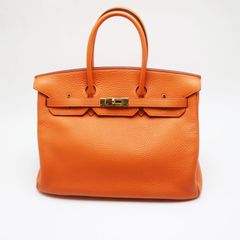 エルメス　バーキン35　ハンドバッグ　トリヨンクレマンス　ゴールド金具　▢H刻印　2004年