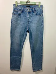 UNIQLO  ユニクロ　スリムフレアジーンズ　ブルー  Mサイズ