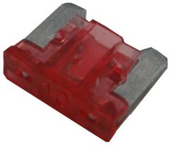 低背ヒューズ　10×11mm　12V　10A　低背ヒューズ　5個入　＜con-230＞