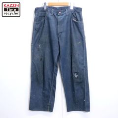 70s vintage MontgomeryWard デニム ペインターパンツ メンズ XLサイズ相当 ビッグサイズ オーバーサイズ