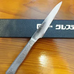 グレステン ペティナイフ 10cm 010WSM グレステン鋼 ステンレスハンドル 日本製 GLESTAINのサムネイル