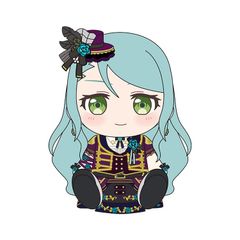 新品未開封  BanG Dream! Roselia 氷川 紗夜 ぬいぐるみ 170mm 綿/ポリエステル STL333049