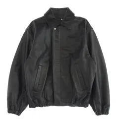 ssstein シュタイン 25SS ST.1061 LEATHER ZIP SHORT JACKET シーフ?レサ?ー ジップアップ ショート ジャケット ブラック系 S【美品】【中古】のサムネイル