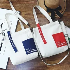 新品 トートバック レディース ショルダーバック ブルー青とレッド赤 通学 通勤 a4 キャンバス 無地 青 厚底スニーカー OL 高校生 通勤 通学 ママ バック スポーツ 旅行 エコバック サブバック ロンTワンピース 水着 夏休み ノートパソコン