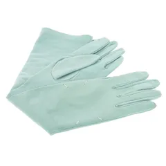 メゾンマルジェラ Maison Margiela 22AW Full-sleeve leather gloves レザーグローブ 革手袋 S ライトブルー 水色 S51TS0059 国内正規のサムネイル