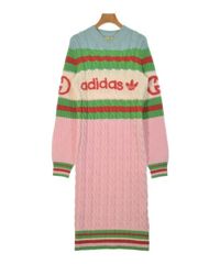 新品同様・タグ GUCCI×adidas グッチ ニットワンピース サイズXXS 