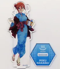 【中古】アクリルスタンド・アクリルパネル 中野三玖 アクリルスタンド ＜YUKATA Girl＞ 「五等分の花嫁∽ ～5年間の思い出～」