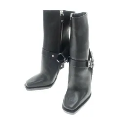【新品】ディースクエアード DSQUARED2 ショート リングブーツ ブラック【サイズ35】【レディース】のサムネイル