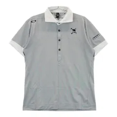 サイズ：M OAKLEY オークリー  半袖ポロシャツ スカル  グレー系 [240101353860]# ゴルフウェア メンズ ストスト