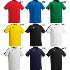 【新品・5営業日で発送】YONEX ヨネックス ユニゲームシャツ (FW1007) 色 : ブラック／シルバー サイズ : O 