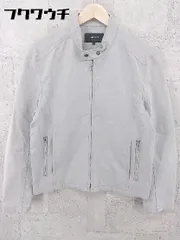 ◇ COMMECAISM コムサイズム ヘリンボーン 長袖 ジップアップ ジャケット サイズM グレー メンズ 【中古】 【1002800660278】のサムネイル