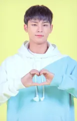 【中古】コレクションカード(男性) SEVENTEEN/MINGYU(ミンギュ)/裏面白/「2020 SVT 4th FAN MEETING SEVENTEEN in CARAT LAND」ミニうちわキーリング付属フォトカード