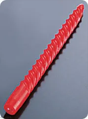 【新品】スパイラルキャンドル １０インチ レッド （１打入）