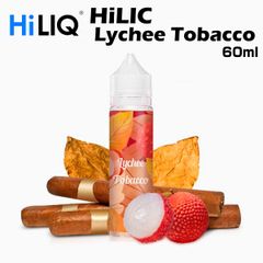 HiLIQ / Lychee Tobacco 60ml ライチタバコ ハイリク リキッド タバコ系 電子タバコ VAPE ベイプ ボトル 大容量 ニコチン0mg ニコチンゼロ 清涼剤 本体 禁煙 減