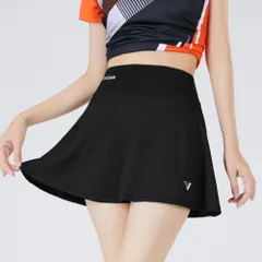 ☆ ブラック ☆ XL ☆ スポーツウェア テニス スポーツスカート テニス スコート かわいい オシャレ レディース スカート テニススカート インナーパンツ付き ポケット フィットネス スポーツ スポーツウェア バドミントン ヨガ ゴルフ 運動