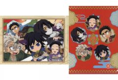 [중고] 클리어 파일 집합 A6 클리어 파일 2장 세트 [귀멸의 칼날×ufotable Cafe/마치아 소비 CAFE 설날 이벤트 2024]