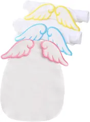 ｍiaotti ミャオッティ 汗取りパッド 赤ちゃん 背中パッド 3枚セット 寝汗 ガーゼ 布団 ベビーカー ベッド 新生児 青 黄 ピンク( 青，黄，ピンク)