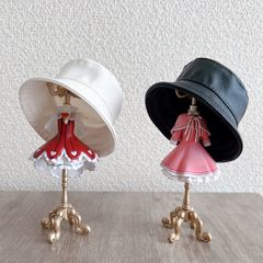 10cm ぬいぐるみ用　バケットハット　バケハ　帽子