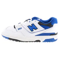 New Balance (ニューバランス) BB550SN1 ローカットランニング スニーカー シューズ ホワイト/ブルー US8.5/26.5cm