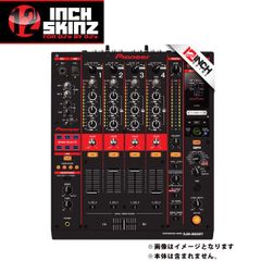 12inch SKINZ / Pioneer DJM-900SRT SKINZ (BLACK/RED) 【DJM-900SRT用スキン】