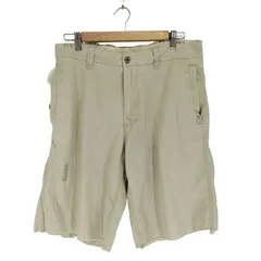 オールドネイビー OLD NAVY 00S ダメージ加工  チノハーフパンツ メンズ  32のサムネイル