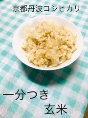 食べやすい玄米(一分づき)　京都丹波コシヒカリ 5kg