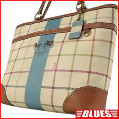COACH コーチ トートバッグ メンズ 本革 レザー レディース ハンドバッグ チェック トートバッグ一覧←SEULB屋着古← NR4481