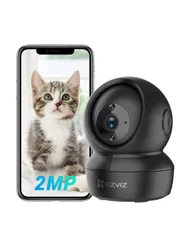 EZVIZ 360度カメラ 見守りカメラ ペットカメラ 監視カメラ 防犯カメラ 室内 24時間 留守番カメラ ウェブカメラ 1080P スマートカメラ 遠隔カメラ 介護カメラ 赤ちゃん 子供 犬 猫 動物カメラ ベビーモニター 赤外線暗視 動体検知 自動のサムネイル