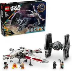 レゴ(LEGO) スター・ウォーズ タイ・ファイターとXウィング おもちゃ 玩具 誕生日 プレゼント ブロック 男の子 女の子 子供 9歳 10歳 11歳 小学生 宇宙 75393のサムネイル