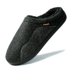 【新着商品】軽量 コットンスリッパ ボア付き あったか 暖かい 滑り止め メンズ ルームシューズ クロッグ 冬用 大きいサイズ スリッパ 室内/外履き Ranberone