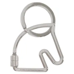HERMES (エルメス) Porte Cles Cheval シュバル キーリング ホース 馬 キーホルダー シルバー H077216FJ00のサムネイル