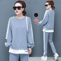 セットアップ ジャージパンツ スウェット 上下 サイドライン セットアップ 2点セット#lotus156534