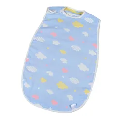 新品 スリーパー 6重ガーゼ 赤ちゃん 寝冷え防止 綿100% コットン 出産祝い 新生児 出産準備 お昼寝 通年 パジャマ キッズ 春 夏 秋 冬 ベビースリーパー 一年中使える ふんわり キッズ 袖なし春 夏 秋 冬 コットン 保温性 通気性 吸水性 6層