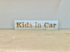 車用カッティングステッカー　Kids in Car キッズインカー
