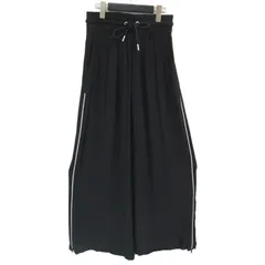 美品 DIESEL ディーゼル ポリエステル パンツ ボトムス ズボン ロング ワイド イージー ドローストリング スリット ファスナー ジップ おしゃれ シンプル きれいめ 大人女子 ブランドのサムネイル