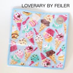 新品】FEILERラブラリーアイスクリーム ハンカチ＆ハンカチポーチ3点