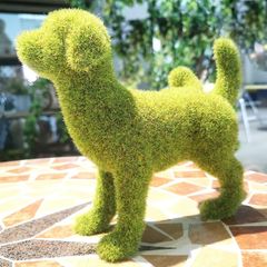 人工芝 ヒツジ型 オブジェ 動物 ガーデンオーナメント - メルカリ